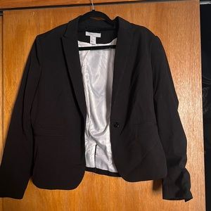 Black H&M blazer, lightly worn, size 14